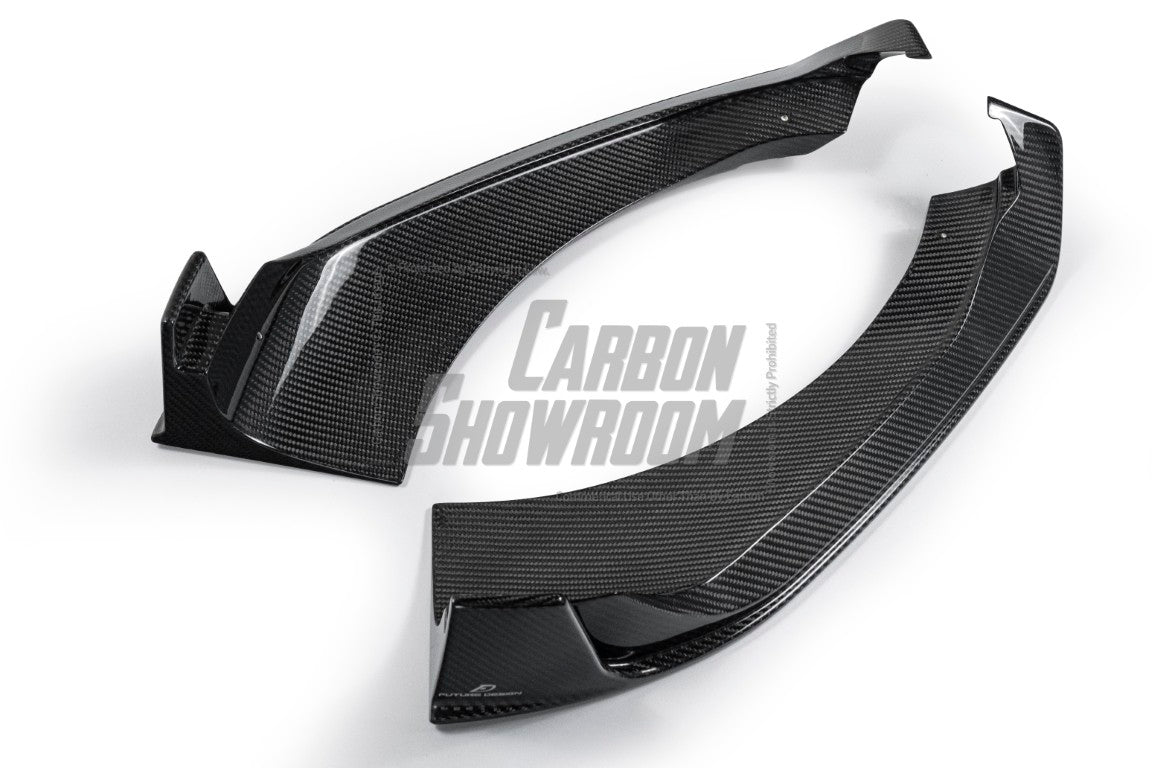 Mercedes Benz X247 GLB250 AMG / GLB35 AMG 2024-ON with Future Design Carbon's Aftermarket Parts - Front Lip Dry Pre-preg Carbon Fiber / FRP