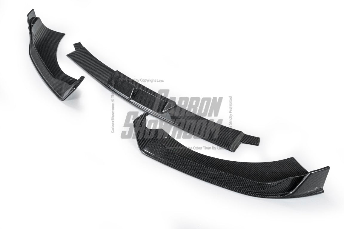 Mercedes Benz X247 GLB250 AMG / GLB35 AMG 2024-ON with Future Design Carbon's Aftermarket Parts - Front Lip Dry Pre-preg Carbon Fiber / FRP