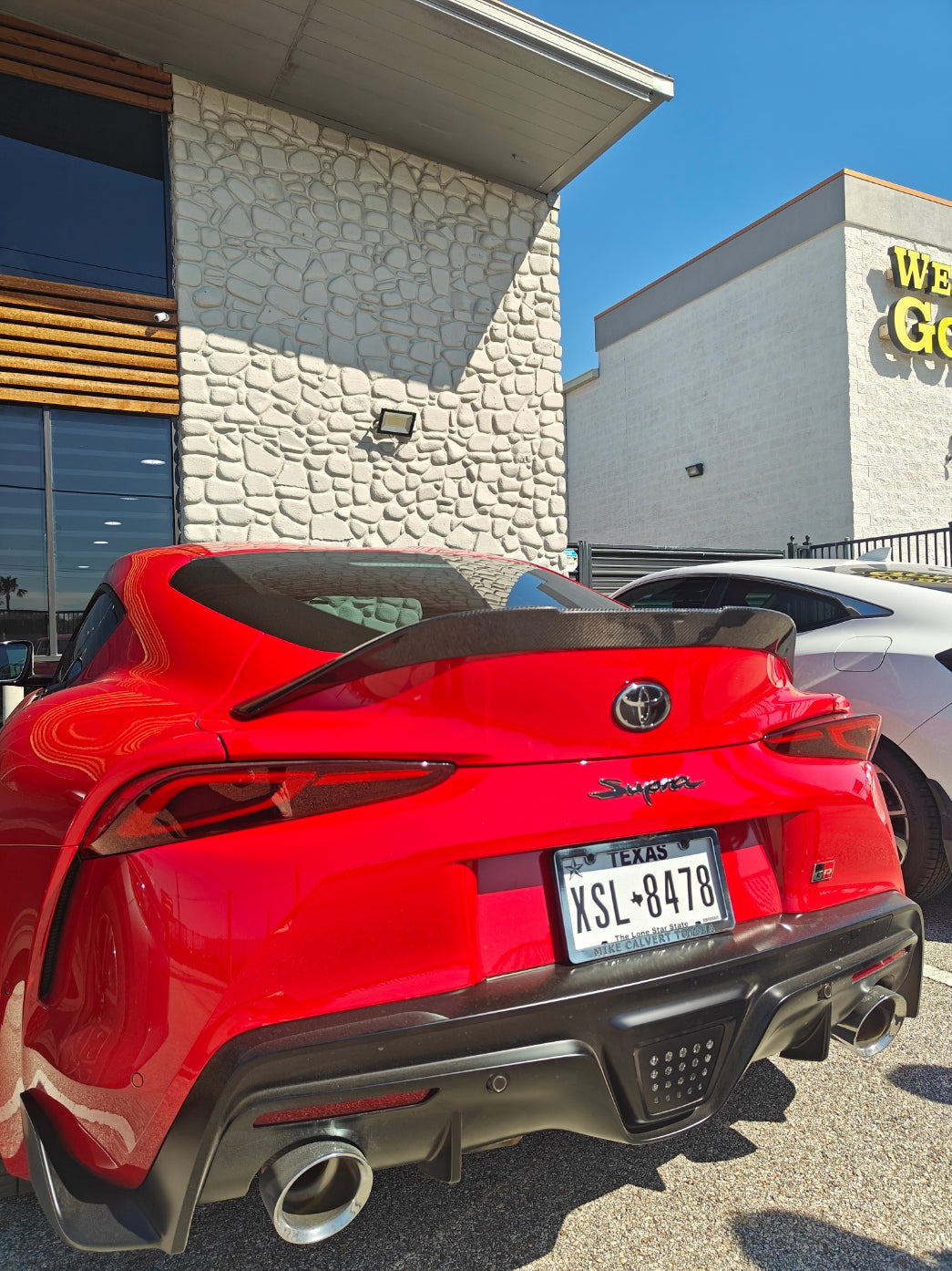 Future Design FD Carbon Fiber Ducktail Rear Spoiler For Toyota Supra A90 GR - Performance SpeedShop