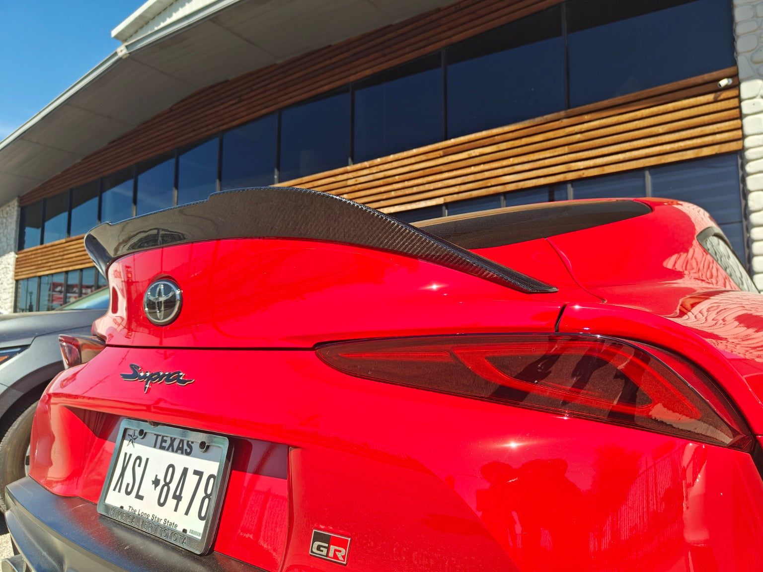 Future Design FD Carbon Fiber Ducktail Rear Spoiler For Toyota Supra A90 GR - Performance SpeedShop