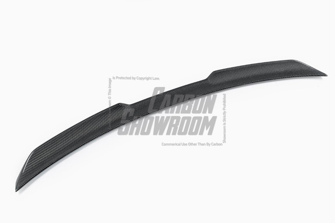 Future Design FD Carbon Fiber REAR SPOILER for Porsche Taycan Base & 4S & Turbo & Turbo S - Performance SpeedShop