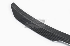 Future Design FD Carbon Fiber REAR SPOILER for Porsche Taycan Base & 4S & Turbo & Turbo S - Performance SpeedShop