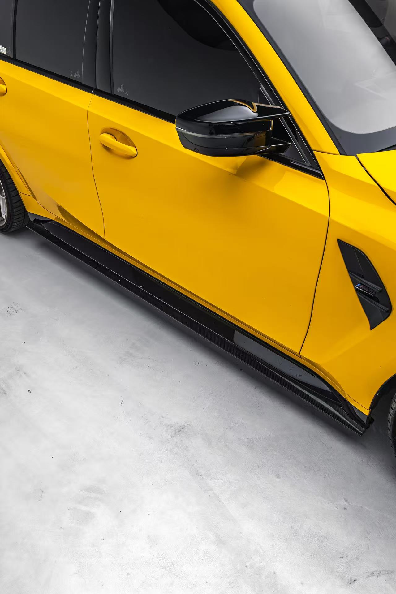 Future Design FD Carbon Fiber SIDE SKIRTS for BMW M3 M4 G80 G82 G83 2021-ON - Performance SpeedShop