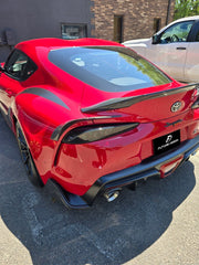 Future Design FD Carbon Fiber Taillight Trim 4 Pcs For Toyota Supra A90 GR - Performance SpeedShop
