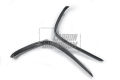 Future Design FD GT Carbon Fiber FRONT BUMPER CANARDS for Mercedes Benz GLC250 AMG / GLC300 AMG / GLC43 AMG W253 GLC & GLC Coupe 2016-2019 Pre-facelift - Performance SpeedShop