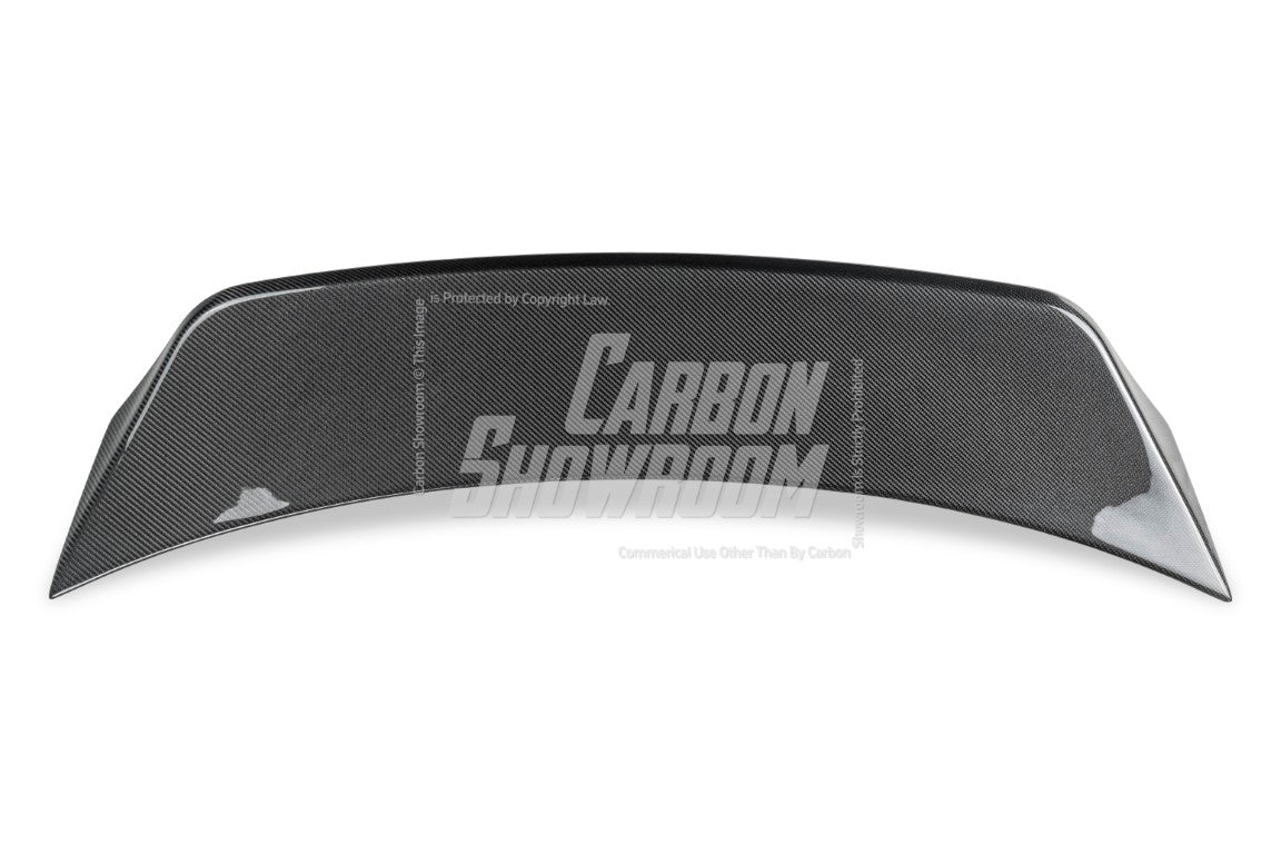 Future Design FD GT Carbon Fiber REAR SPOILER for Porsche Taycan Base & 4S & Turbo & Turbo S - Performance SpeedShop
