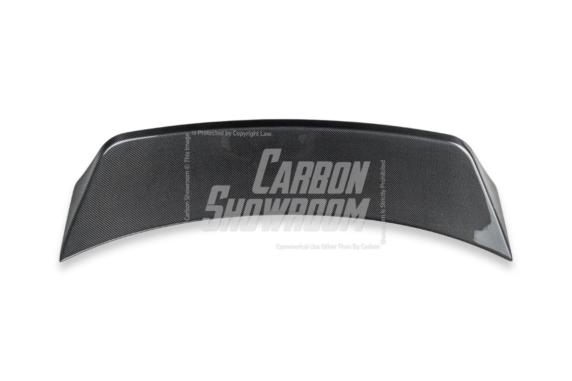 Future Design FD GT Carbon Fiber REAR SPOILER for Porsche Taycan Base & 4S & Turbo & Turbo S - Performance SpeedShop