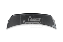 Future Design FD GT Carbon Fiber REAR SPOILER for Porsche Taycan Base & 4S & Turbo & Turbo S - Performance SpeedShop
