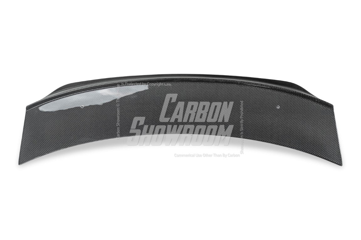 Future Design FD GT Carbon Fiber REAR SPOILER for Porsche Taycan Base & 4S & Turbo & Turbo S - Performance SpeedShop