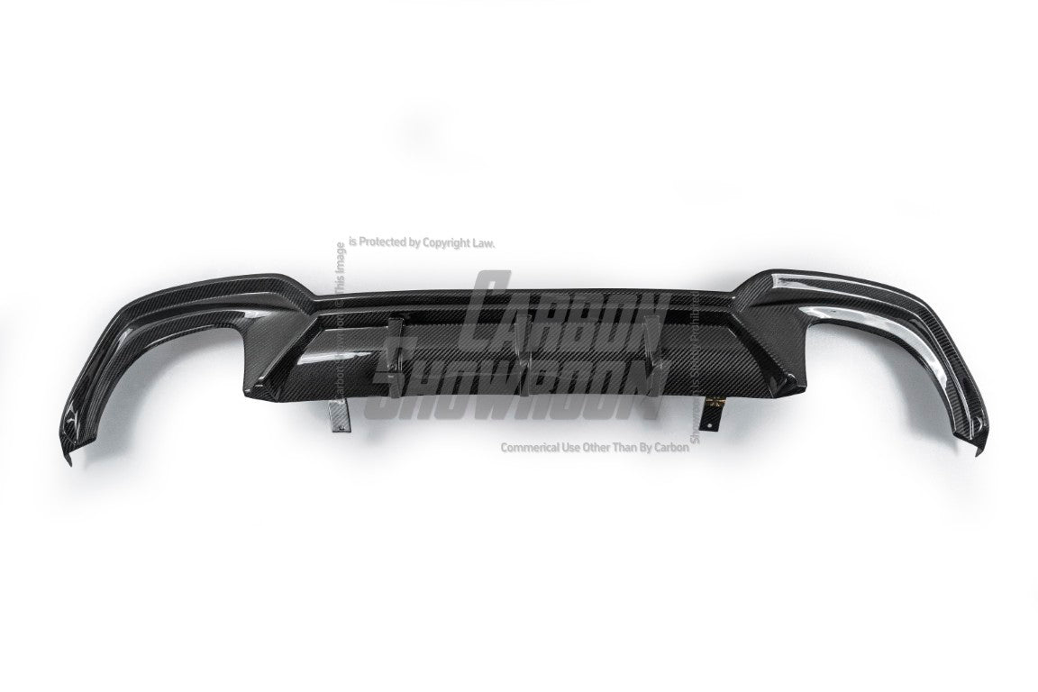 Future Design FD GT Carbon Fiber Rear Diffuser Quad Exist for BMW G20 / G21 3 Series M340i 330i - Performance SpeedShop