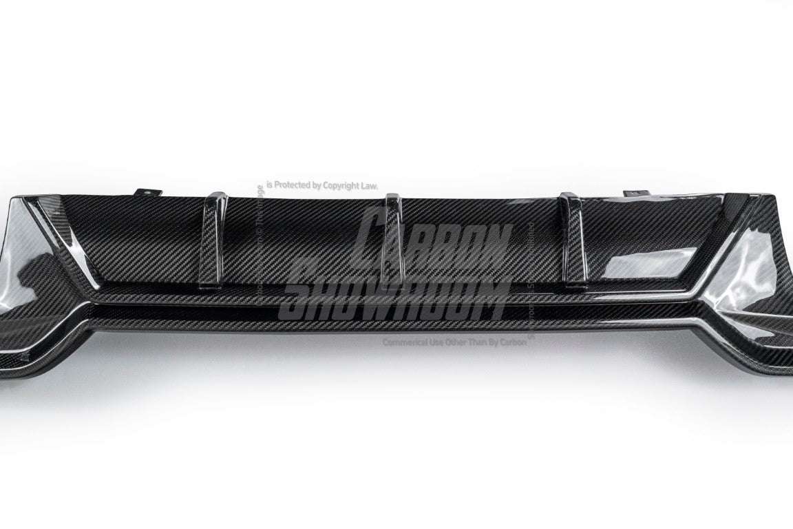 Future Design FD GT Carbon Fiber Rear Diffuser Quad Exist for BMW G20 / G21 3 Series M340i 330i - Performance SpeedShop