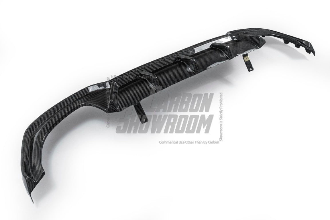 Future Design FD GT Carbon Fiber Rear Diffuser Quad Exist for BMW G20 / G21 3 Series M340i 330i - Performance SpeedShop