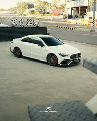 Future Design Carbon FD GT Carbon Fiber Side Skirts for 2020-ON C118 CLA45 CLA35 CLA250 - Performance SpeedShop