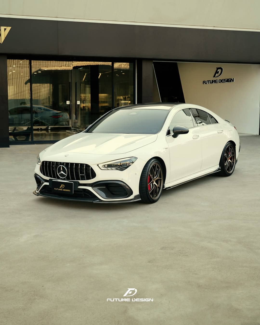 Future Design Carbon FD GT Carbon Fiber Side Skirts for 2020-ON C118 CLA45 CLA35 CLA250 - Performance SpeedShop