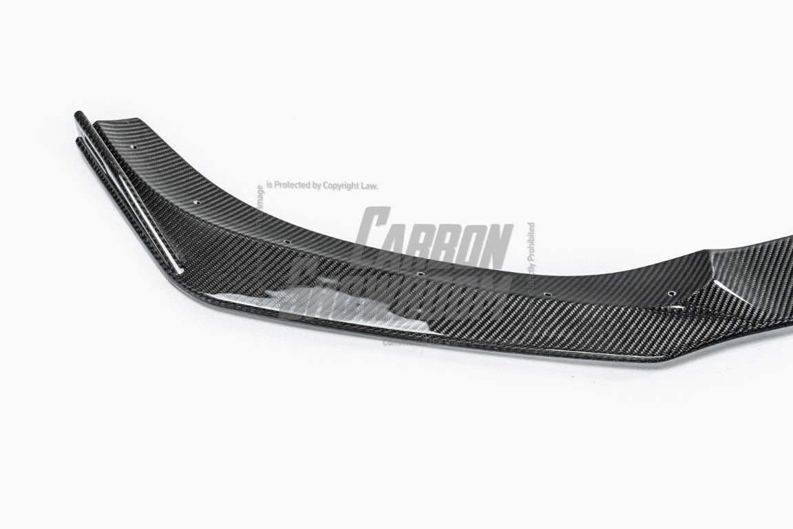 Future Design FD GTS-V Carbon Fiber FRONT SPLITTER For CLS450 CLS53 W257 C257 2019-2021 - Performance SpeedShop