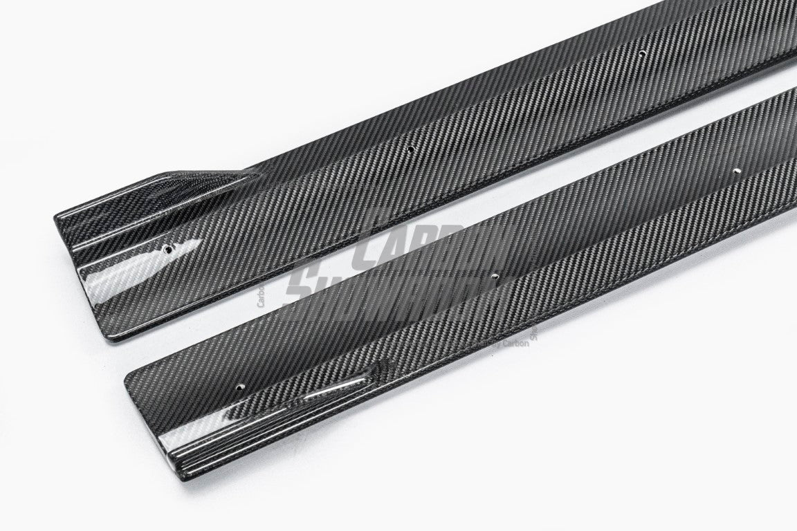 Future Design FD GTS-V Carbon Fiber SIDE SKIRTS For CLS450 CLS53 W257 C257 2019-ON - Performance SpeedShop