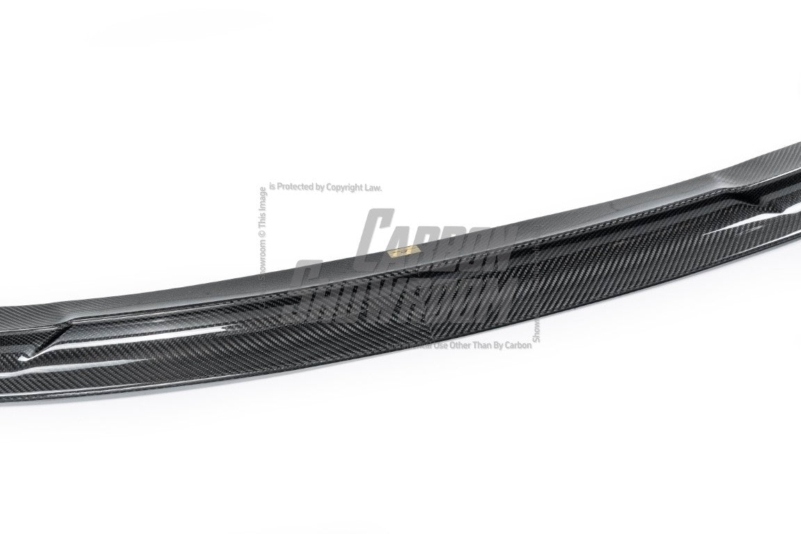 Future Design FD V1 Carbon Fiber FRONT LIP SPLITTER for Porsche Taycan Base & 4S - Performance SpeedShop