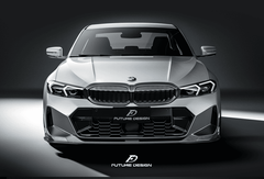 Future Design FD V1 Carbon Fiber Front Splitter for BMW G20 / G21 3 Series M340i 330i 2023-ON LCI