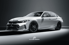 Future Design FD V1 Carbon Fiber Front Splitter for BMW G20 / G21 3 Series M340i 330i 2023-ON LCI