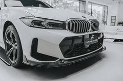 Future Design FD V1 Carbon Fiber Front Splitter for BMW G20 / G21 3 Series M340i 330i 2023-ON LCI