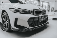 Future Design FD V1 Carbon Fiber Front Splitter for BMW G20 / G21 3 Series M340i 330i 2023-ON LCI