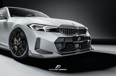 Future Design FD V1 Carbon Fiber Front Splitter for BMW G20 / G21 3 Series M340i 330i 2023-ON LCI