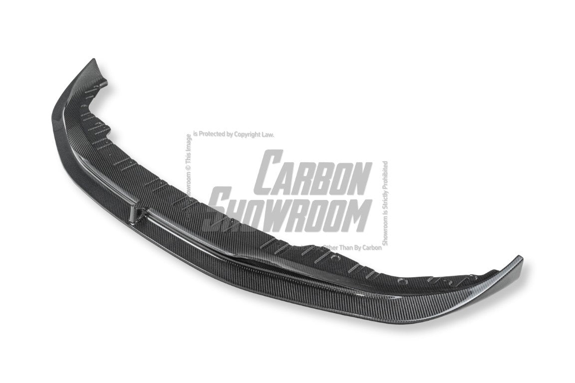 Future Design FD V2 Carbon Fiber FRONT LIP SPLITTER for BMW I4 G26 M50 / e Drive 40 & 4 Series G26 Gran coupe M440i 430i - Performance SpeedShop