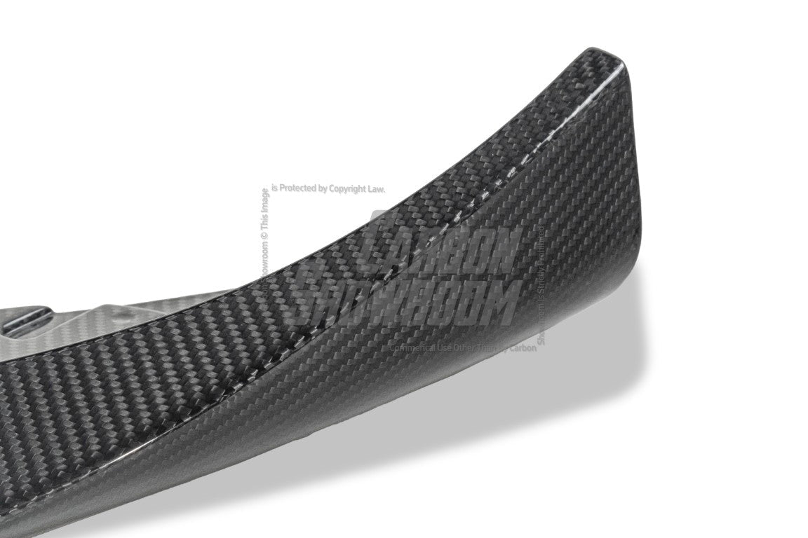 Future Design FD V2 Carbon Fiber FRONT LIP SPLITTER for BMW I4 G26 M50 / e Drive 40 & 4 Series G26 Gran coupe M440i 430i - Performance SpeedShop