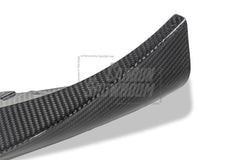 Future Design FD V2 Carbon Fiber FRONT LIP SPLITTER for BMW I4 G26 M50 / e Drive 40 & 4 Series G26 Gran coupe M440i 430i - Performance SpeedShop