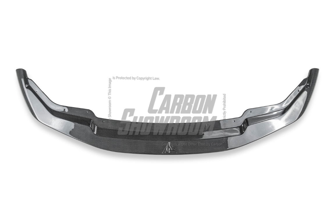 Future Design FD V2 Carbon Fiber FRONT LIP SPLITTER for BMW I4 G26 M50 / e Drive 40 & 4 Series G26 Gran coupe M440i 430i - Performance SpeedShop