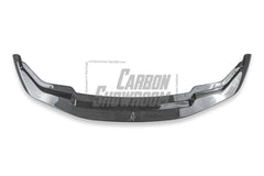 Future Design FD V2 Carbon Fiber FRONT LIP SPLITTER for BMW I4 G26 M50 / e Drive 40 & 4 Series G26 Gran coupe M440i 430i - Performance SpeedShop