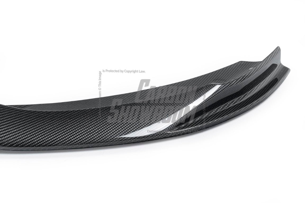 Future Design FD V2 Carbon Fiber FRONT LIP for W206 C300 with AMG Package Sedan 2021-ON - Performance SpeedShop