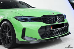 Future Design FD V2 Carbon Fiber Front Splitter for BMW G20 / G21 3 Series M340i 330i 2023-ON LCI - Performance SpeedShop
