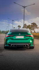 Future Design FD V2 Carbon Fiber REAR DIFFUSER for M3 G80 & M4 G82 G83 2021-ON - Performance SpeedShop
