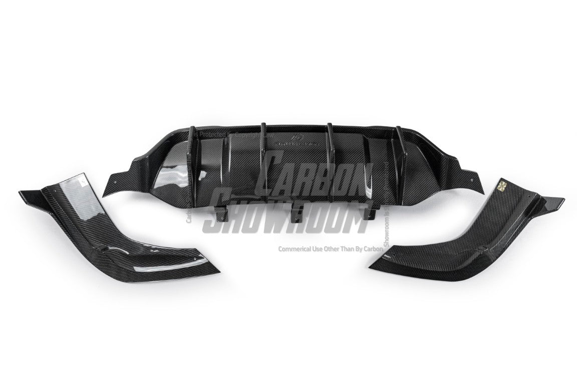 Future Design FD V2 Carbon Fiber REAR DIFFUSER for Mercedes Benz GLB 250 AMG / GLB 35 AMG X247 2020-ON