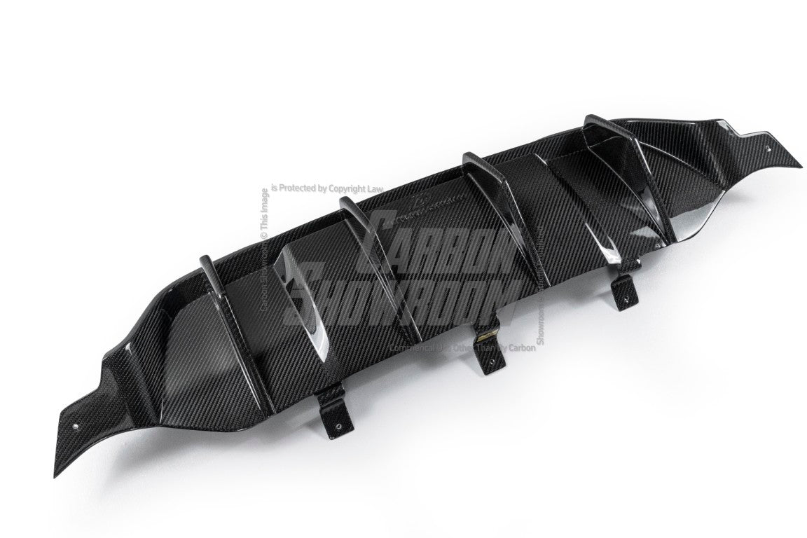 Future Design FD V2 Carbon Fiber REAR DIFFUSER for Mercedes Benz GLB 250 AMG / GLB 35 AMG X247 2020-ON