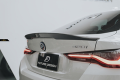 Future Design FD V2 Carbon Fiber REAR SPOILER for BMW I4 G26 & 4 Series G26 Gran coupe 2022-ON