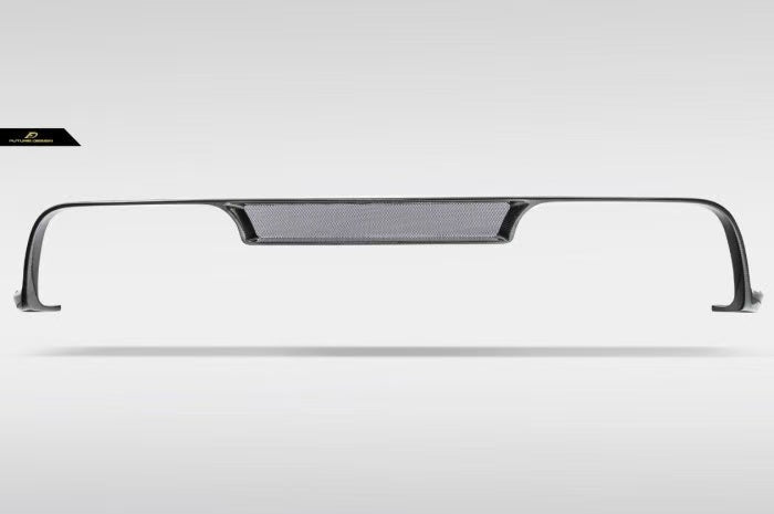 Ferrari 488 GTB & Spider 2016 2017 2018 2019 2020 with Aftermarket Parts - NVT Style Bumper Diffuser Upper Trim Carbon Fiber / FRP from Future Design