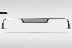 Ferrari 488 GTB & Spider 2016 2017 2018 2019 2020 with Aftermarket Parts - NVT Style Bumper Diffuser Upper Trim Carbon Fiber / FRP from Future Design