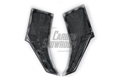 BMW X6 M60I M50I xDrive40i G06 (Fits Pre-LCI& LCI) 2020 2021 2022 2023 2024 with Aftermarket Parts - Front Fender Trim Overlay Carbon Fiber / FRP from Future Design