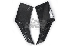 BMW X6 M60I M50I xDrive40i G06 (Fits Pre-LCI& LCI) 2020 2021 2022 2023 2024 with Aftermarket Parts - Front Fender Trim Overlay Carbon Fiber / FRP from Future Design
