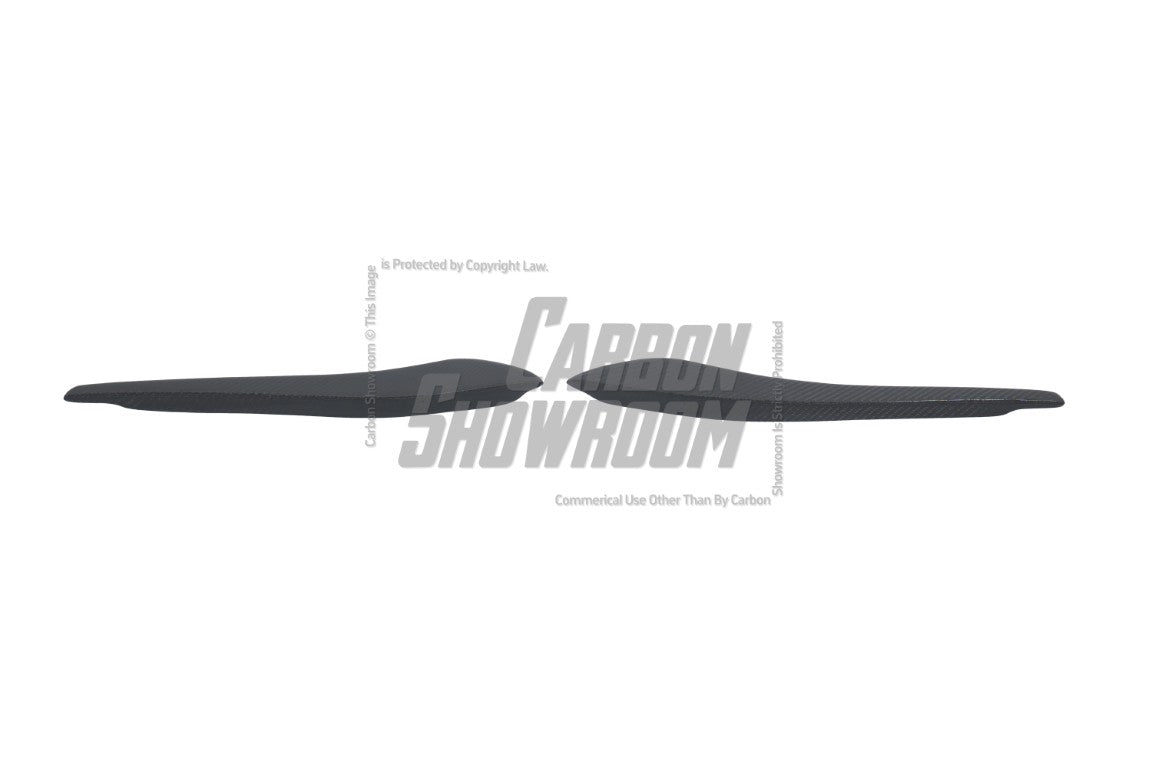 Future Design Carbon Fiber FRONT BUMPER CANARDS for McLaren 720S - Performance SpeedShop