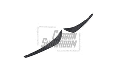 Future Design Carbon Fiber FRONT BUMPER CANARDS for McLaren 720S - Performance SpeedShop