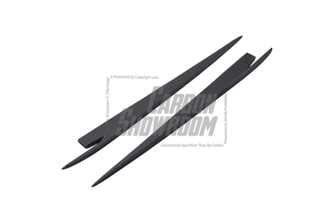 Future Design Carbon McLaren 720S Carbon Fiber Side Blades - Performance SpeedShop