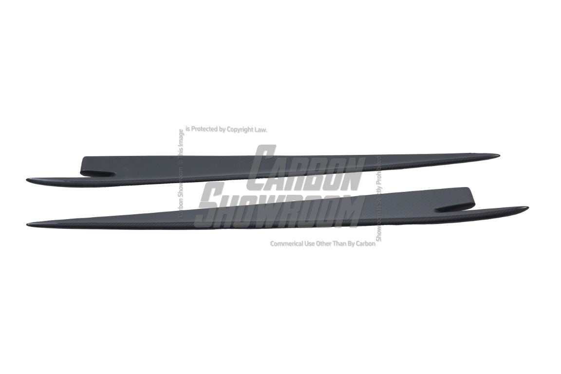 Future Design Carbon McLaren 720S Carbon Fiber Side Blades - Performance SpeedShop