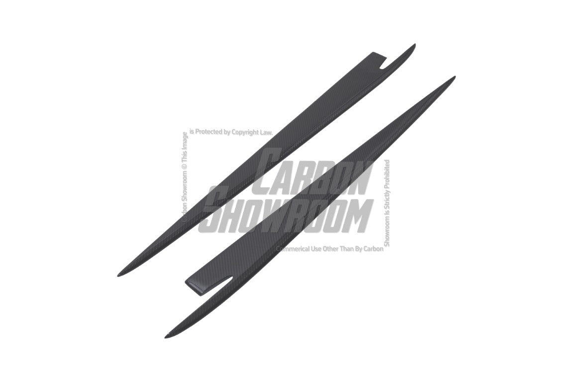 Future Design Carbon McLaren 720S Carbon Fiber Side Blades - Performance SpeedShop