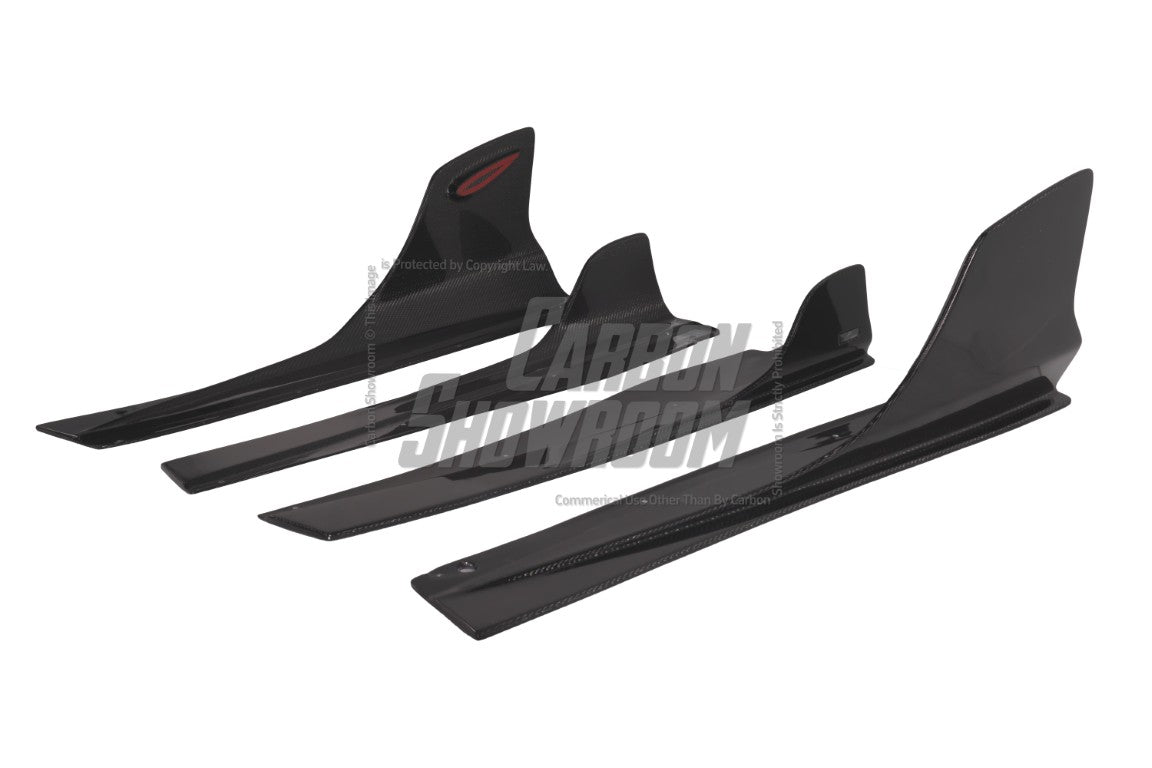 Future Design Carbon McLaren 720S Carbon Fiber Side Skirts - Performance SpeedShop