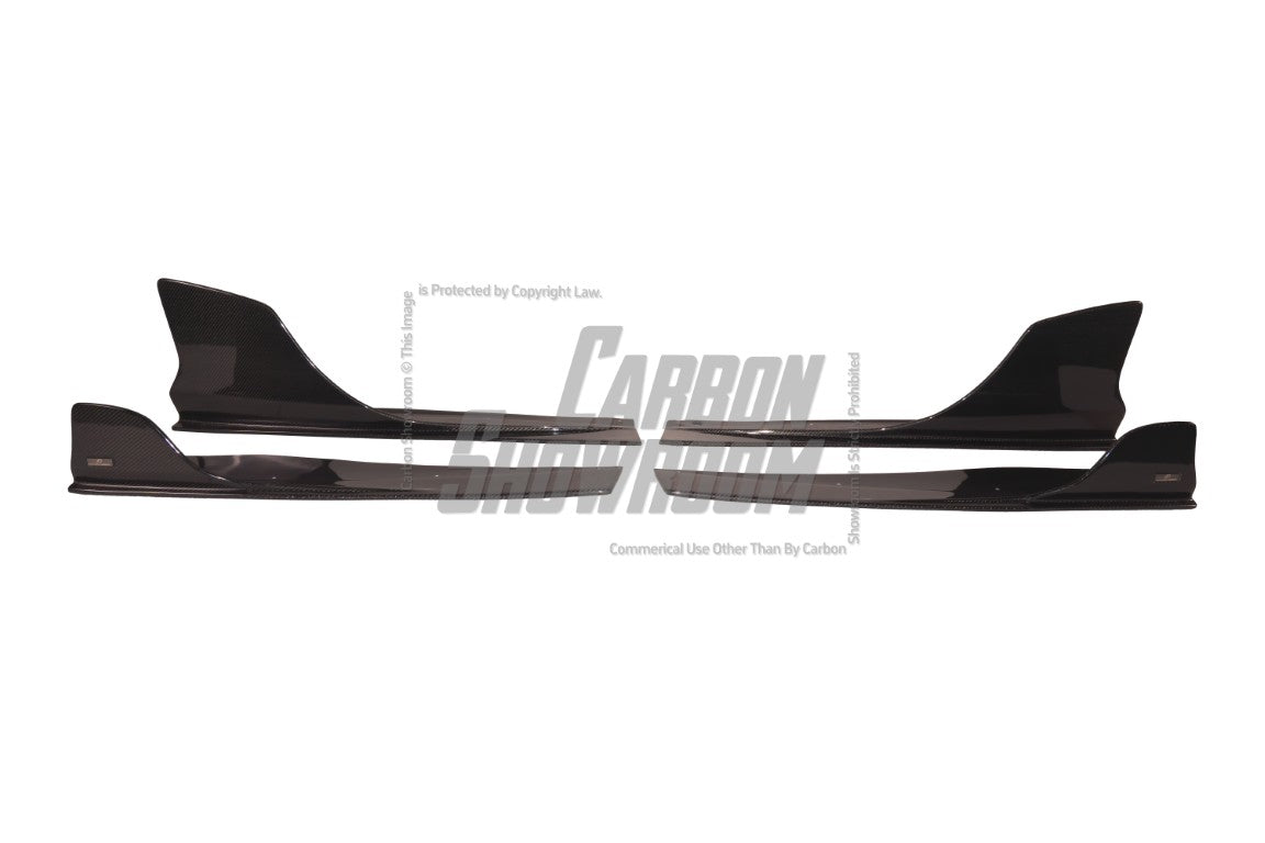 Future Design Carbon McLaren 720S Carbon Fiber Side Skirts - Performance SpeedShop