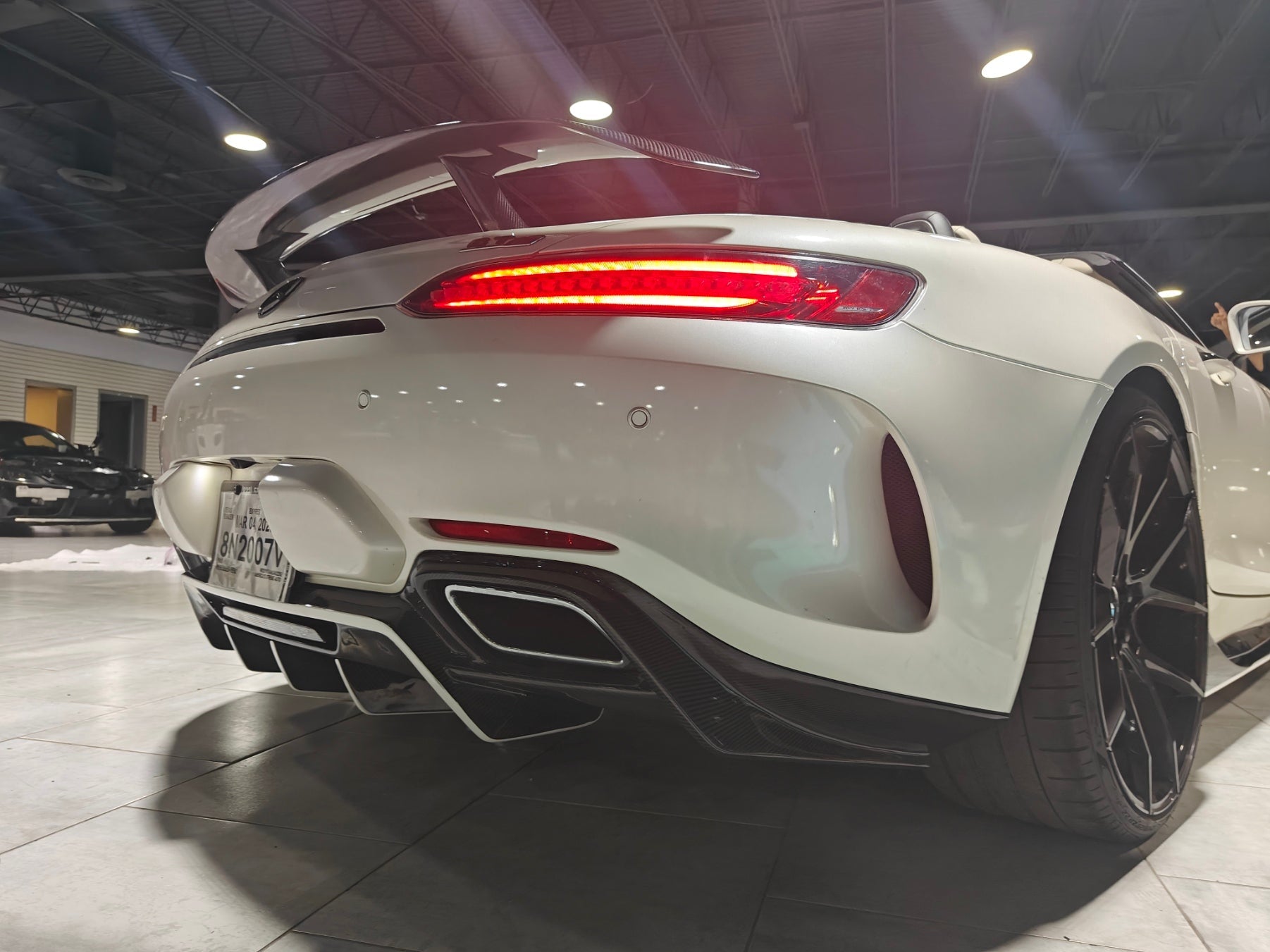 Future Design RT STYLE Carbon Fiber REAR DIFFUSER For Mercedes benz AMG GT GTS GTC C190 2015-ON - Performance SpeedShop