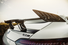 Mercedes Benz AMG GT GTS GTC C190 2015 2016 2017 2018 2019 2020 2021 with Aftermarket Parts - RT Style Rear Wing Carbon Fiber from Aero Republic
